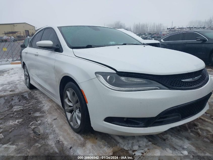 2016 CHRYSLER 200 S