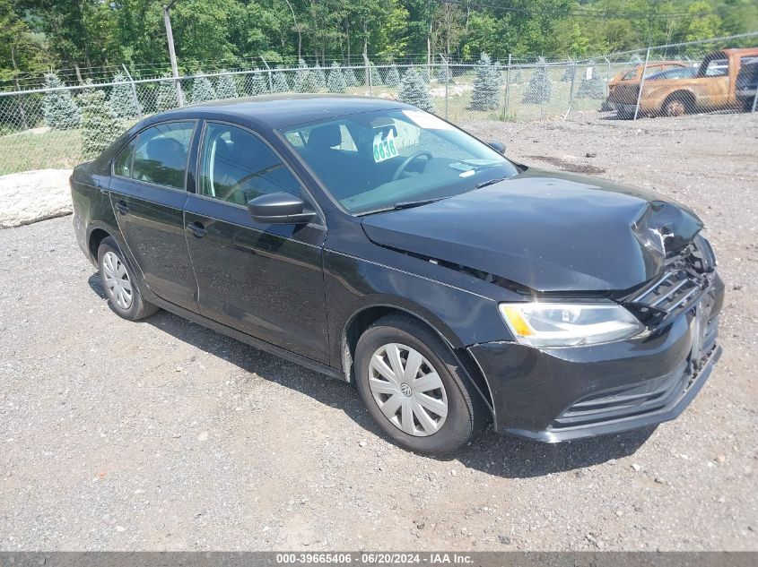 2016 VOLKSWAGEN JETTA 1.4T S