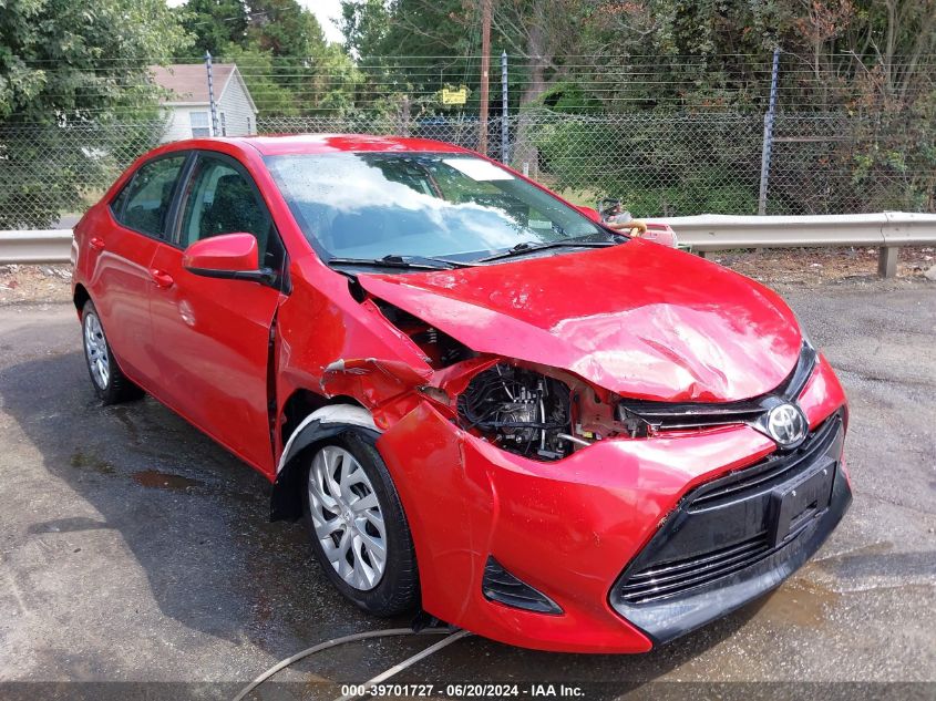 2019 TOYOTA COROLLA LE