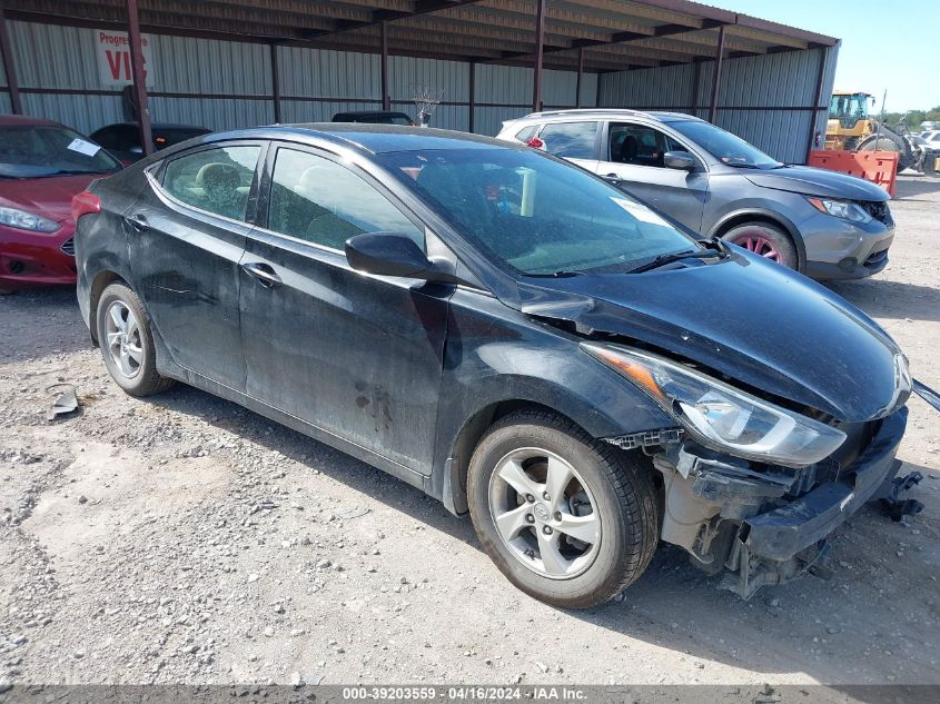 2015 HYUNDAI ELANTRA SE