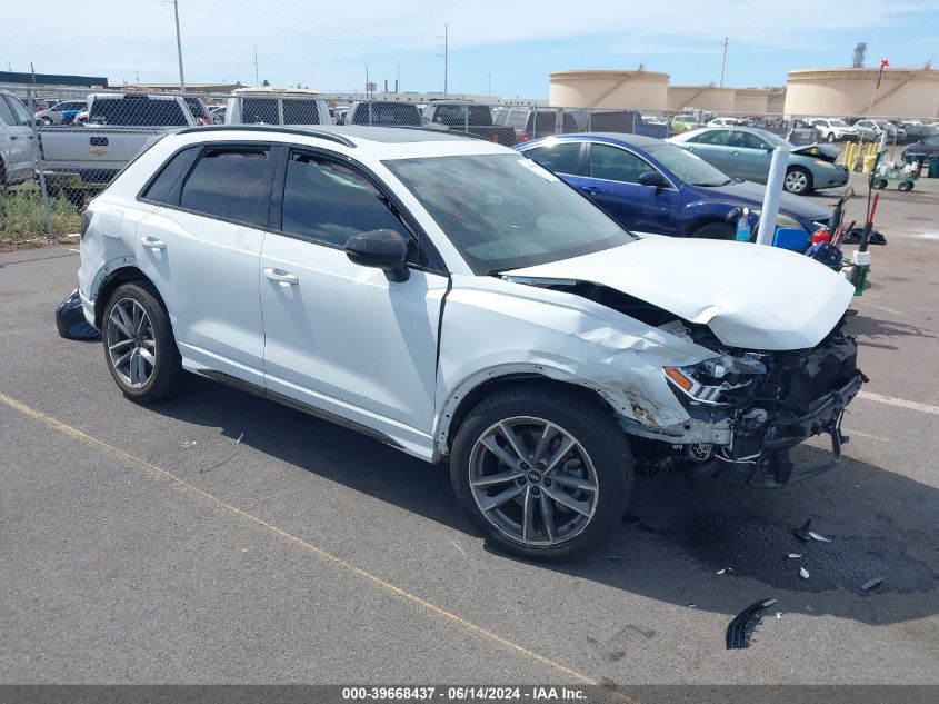 2021 AUDI Q3 PREMIUM PLUS 45 TFSI S LINE QUATTRO TIPTRONIC