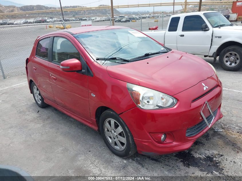 2015 MITSUBISHI MIRAGE ES