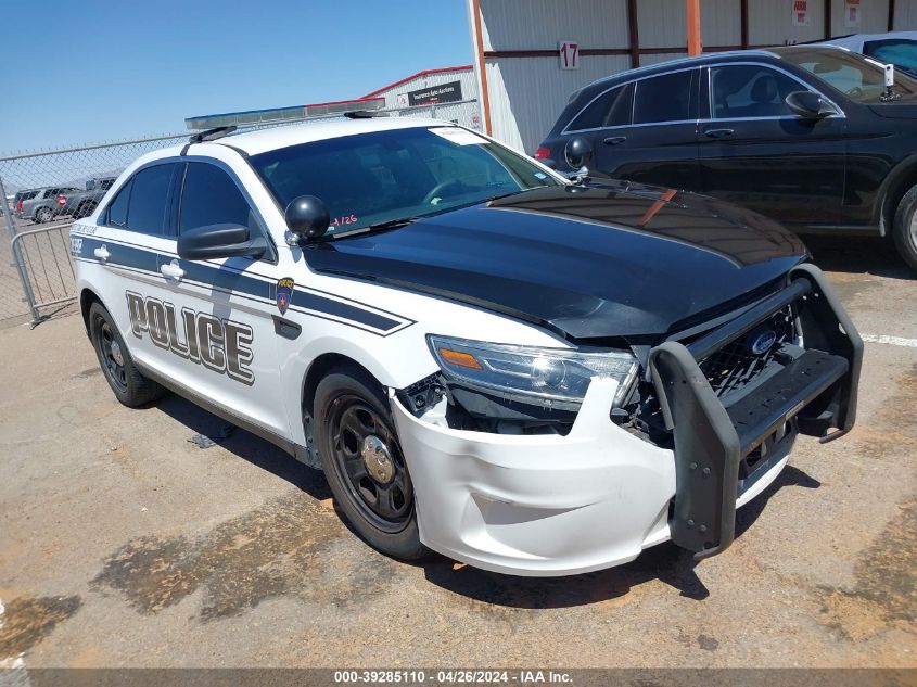 2018 FORD POLICE INTERCEPTOR