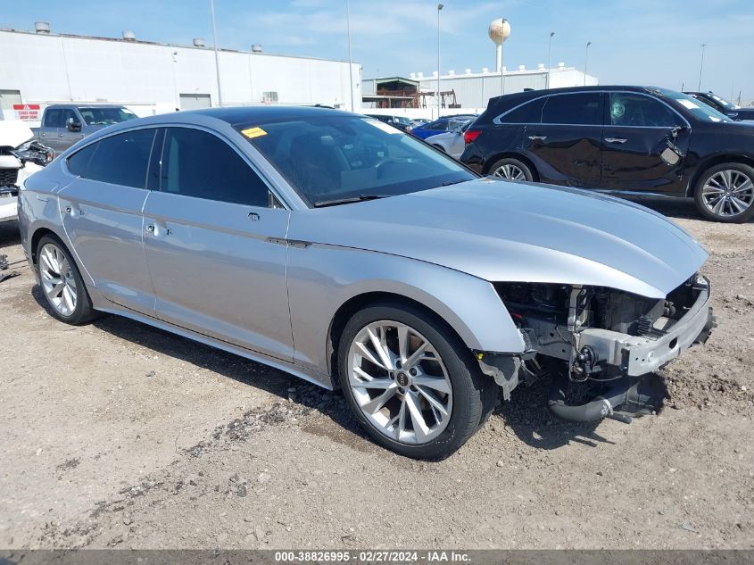 2022 AUDI A5 SPORTBACK PREMIUM 40 TFSI QUATTRO S TRONIC