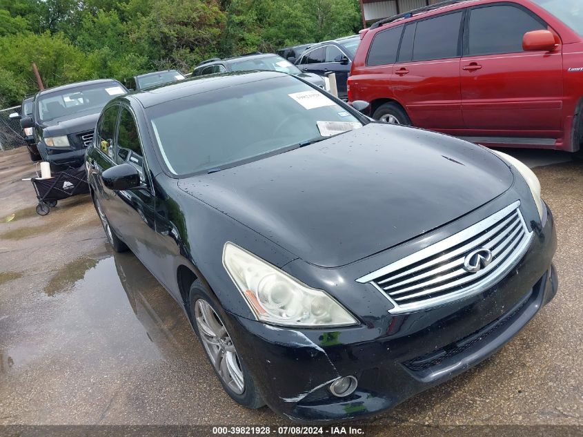 2011 INFINITI G37X