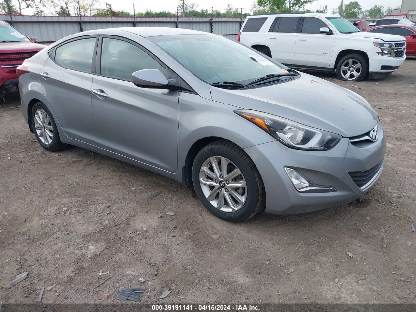 2015 HYUNDAI ELANTRA SE