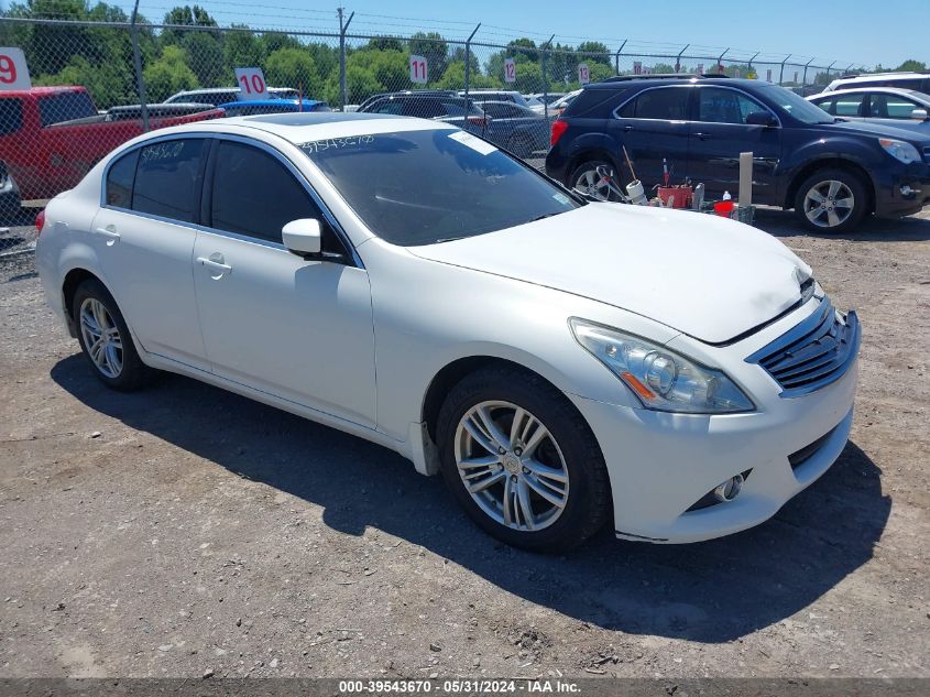 2011 INFINITI G37X