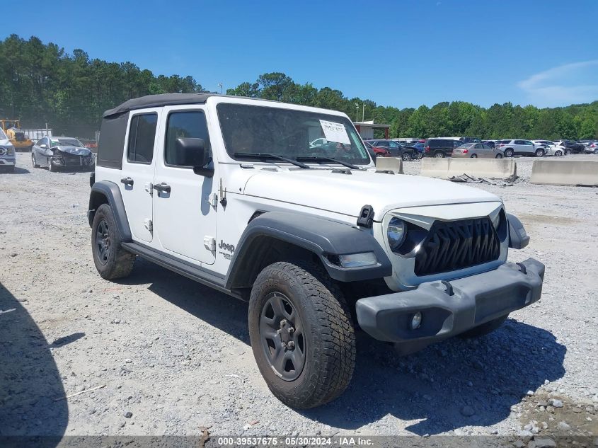 2020 JEEP WRANGLER UNLIMITED SPORT 4X4