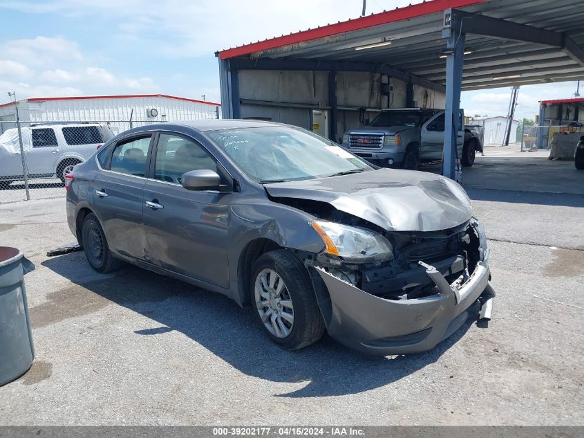 2015 NISSAN SENTRA S