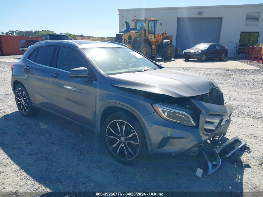 2015 MERCEDES-BENZ GLA 250 4MATIC