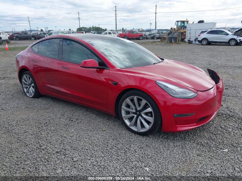 2021 TESLA MODEL 3 LONG RANGE DUAL MOTOR ALL-WHEEL DRIVE