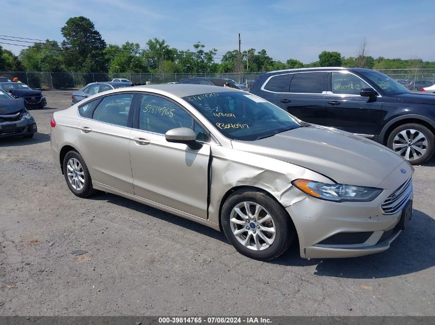 2018 FORD FUSION S