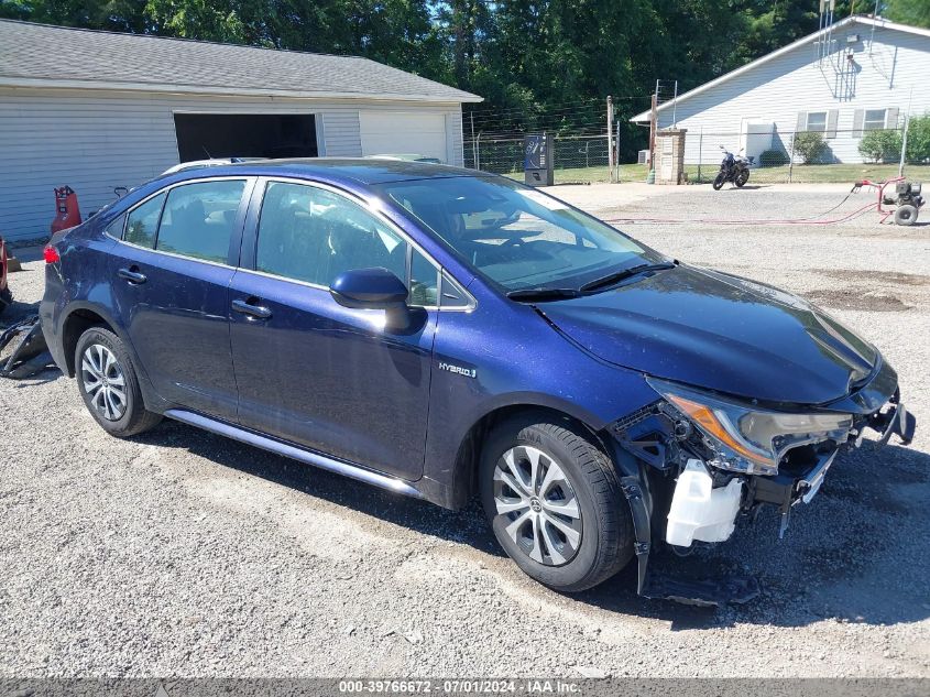 2021 TOYOTA COROLLA HYBRID LE