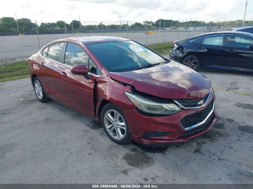 2016 CHEVROLET CRUZE LT AUTO