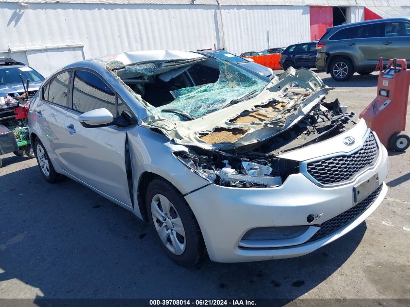 2016 KIA FORTE LX