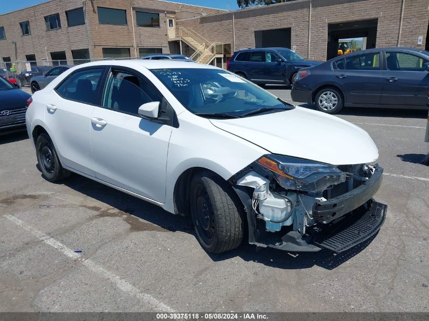 2018 TOYOTA COROLLA LE