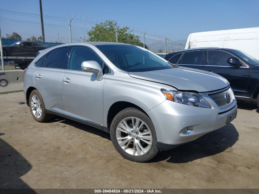 2010 LEXUS RX 450H