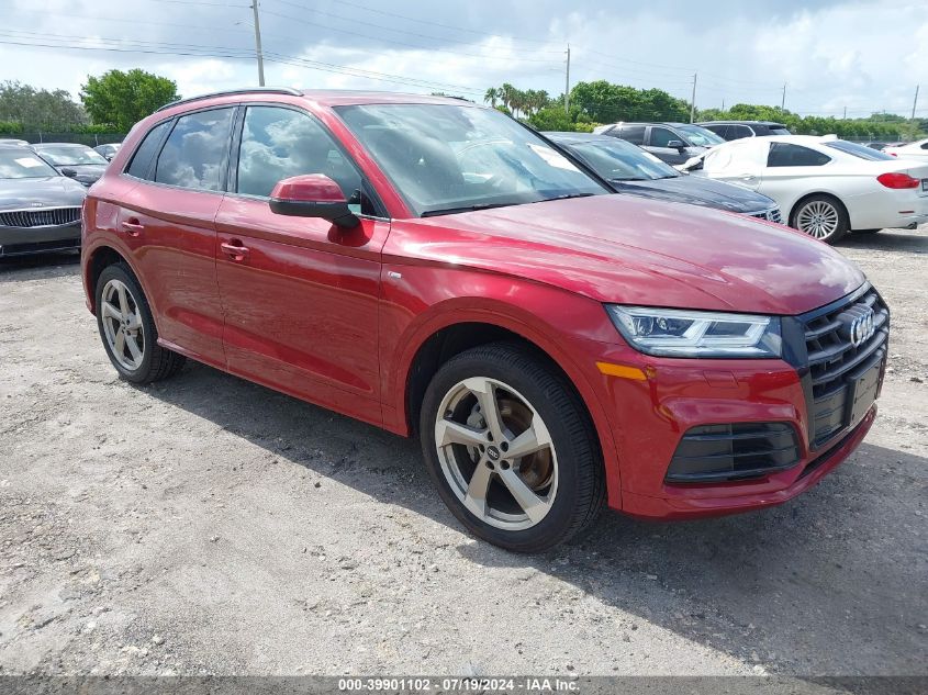 2020 AUDI Q5 TITANIUM PREMIUM PLUS 45 TFSI QUATTRO S TRONIC