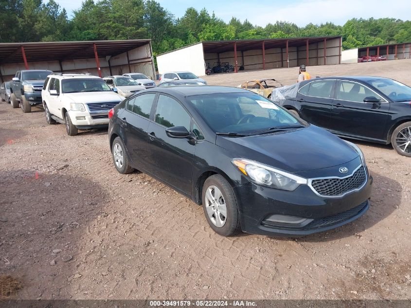 2016 KIA FORTE LX