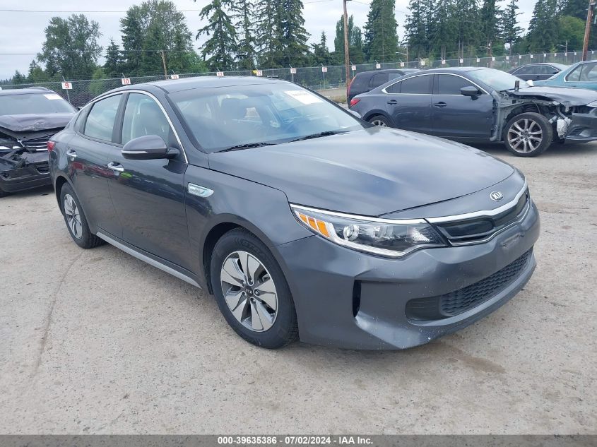 2017 KIA OPTIMA HYBRID