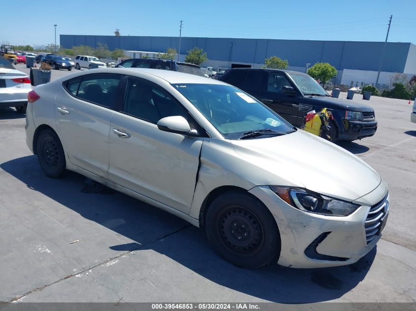 2017 HYUNDAI ELANTRA SE