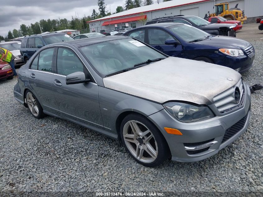 2012 MERCEDES-BENZ C 250 LUXURY/SPORT