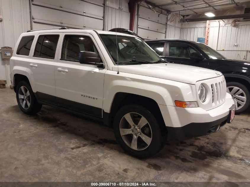 2016 JEEP PATRIOT HIGH ALTITUDE EDITION