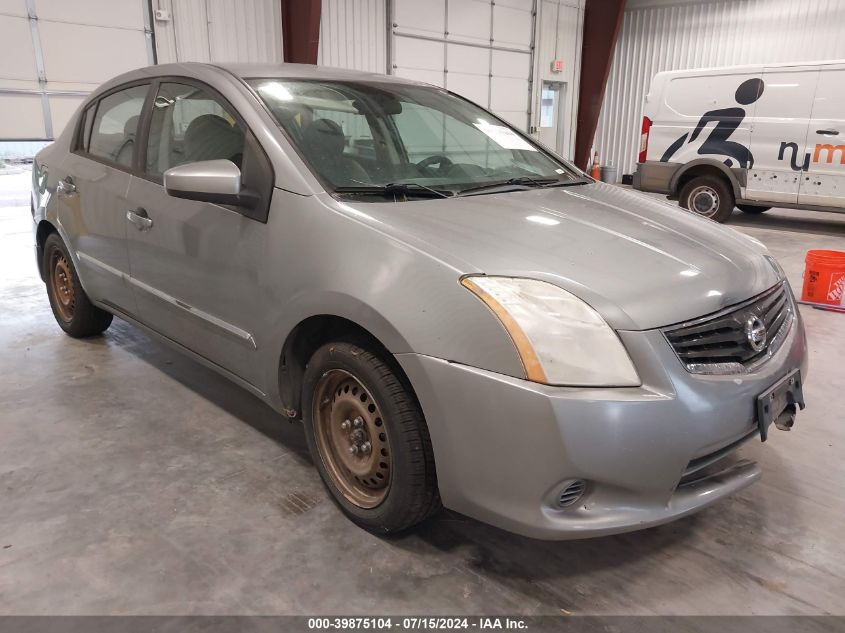 2012 NISSAN SENTRA 2.0 S