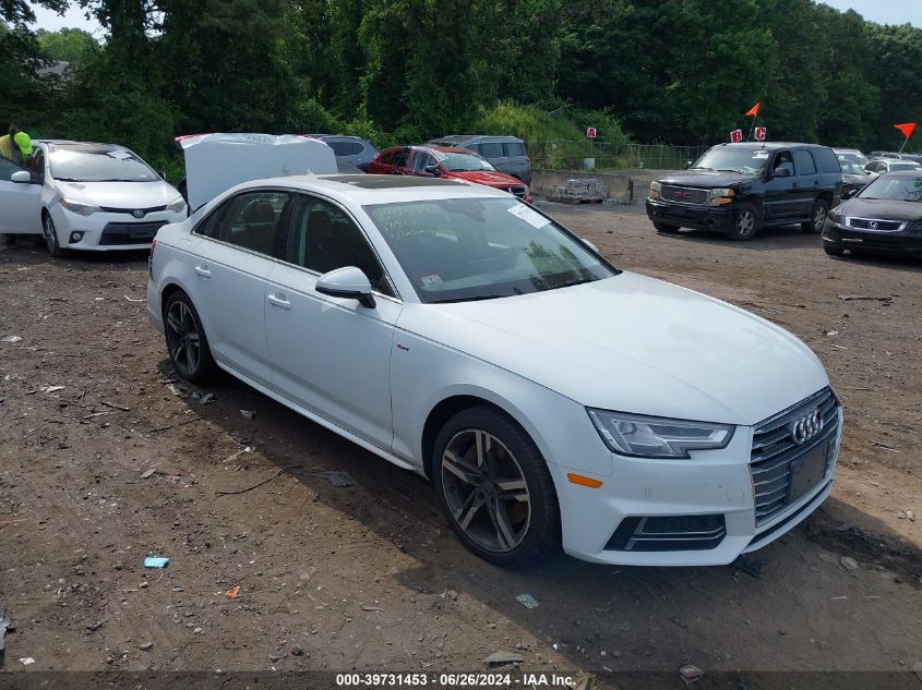 2017 AUDI A4 PREMIUM PLUS