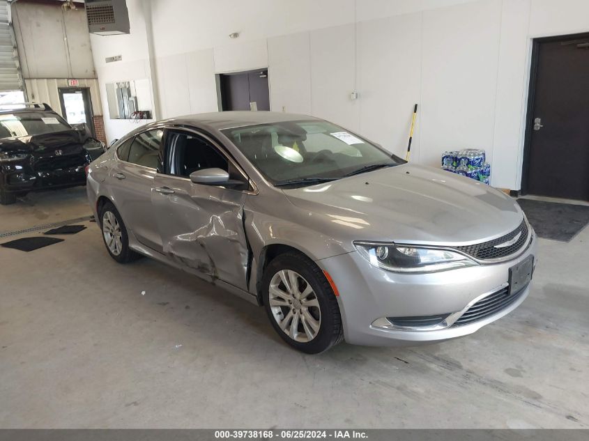 2016 CHRYSLER 200 LIMITED