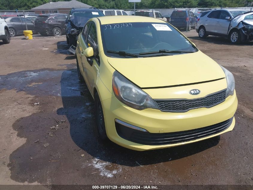 2016 KIA RIO LX