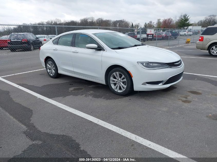 2017 CHRYSLER 200 LIMITED PLATINUM