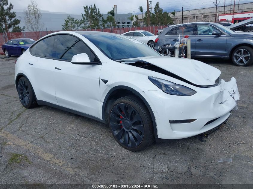 2022 TESLA MODEL Y PERFORMANCE DUAL MOTOR ALL-WHEEL DRIVE