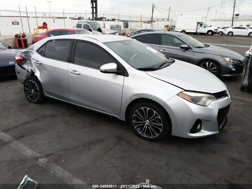 2016 TOYOTA COROLLA S PLUS