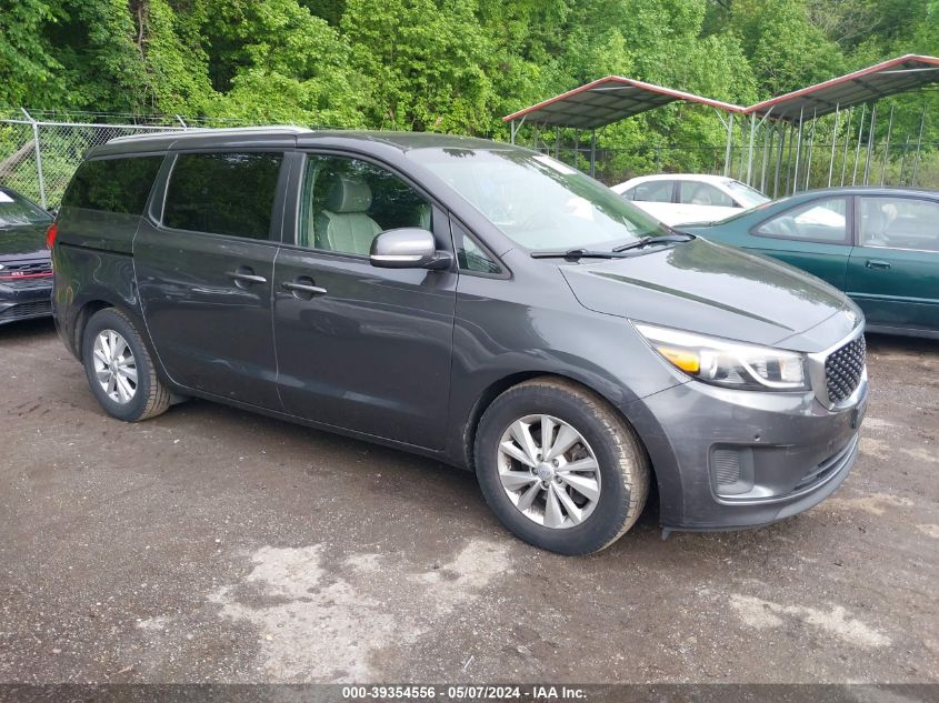 2018 KIA SEDONA LX