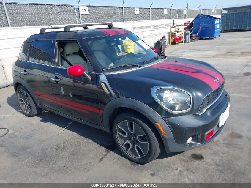 2012 MINI COOPER S COUNTRYMAN