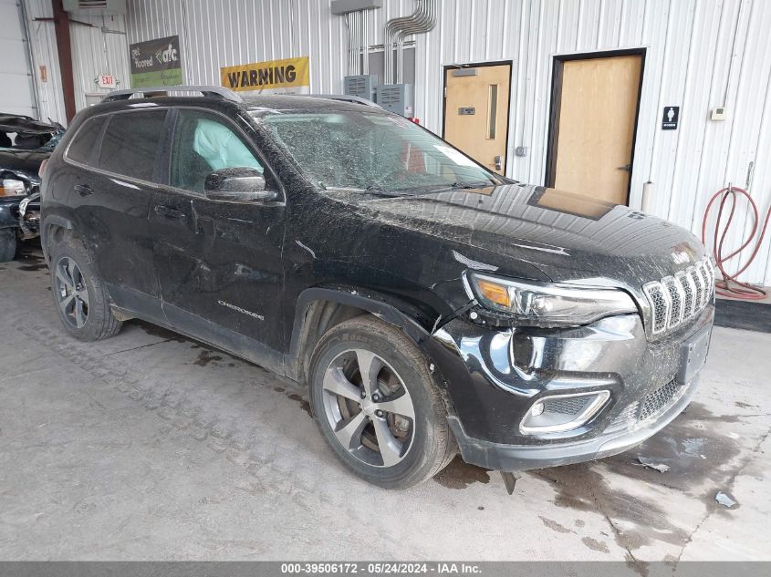 2019 JEEP CHEROKEE LIMITED 4X4