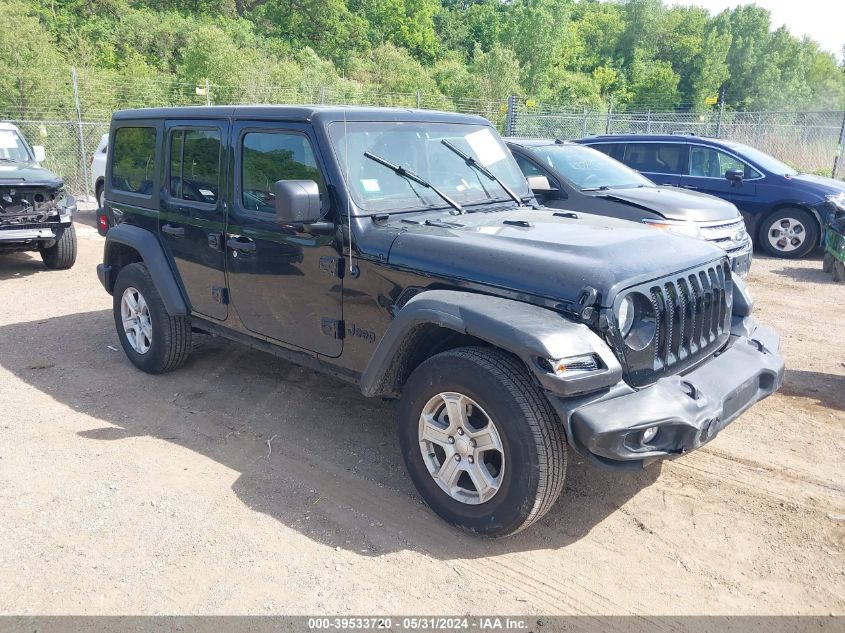 2022 JEEP WRANGLER UNLIMITED SPORT S 4X4