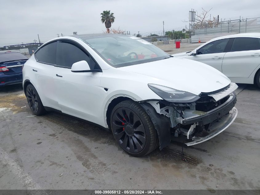 2021 TESLA MODEL Y PERFORMANCE DUAL MOTOR ALL-WHEEL DRIVE