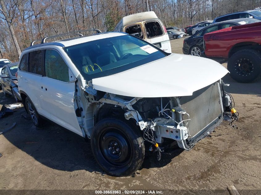 2019 TOYOTA HIGHLANDER XLE