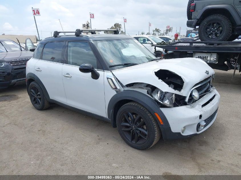 2016 MINI COUNTRYMAN COOPER S