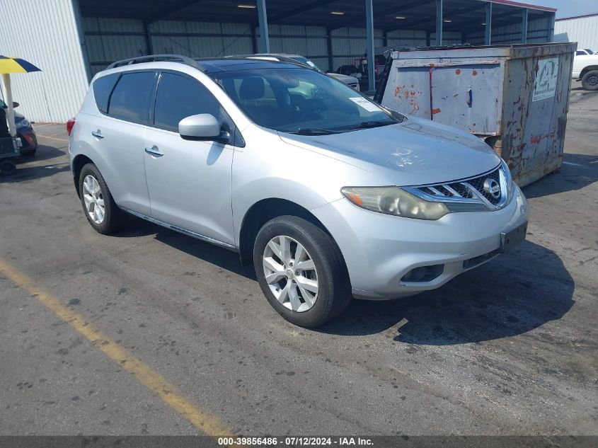 2012 NISSAN MURANO SL