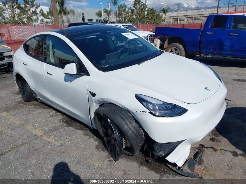 2022 TESLA MODEL Y LONG RANGE DUAL MOTOR ALL-WHEEL DRIVE