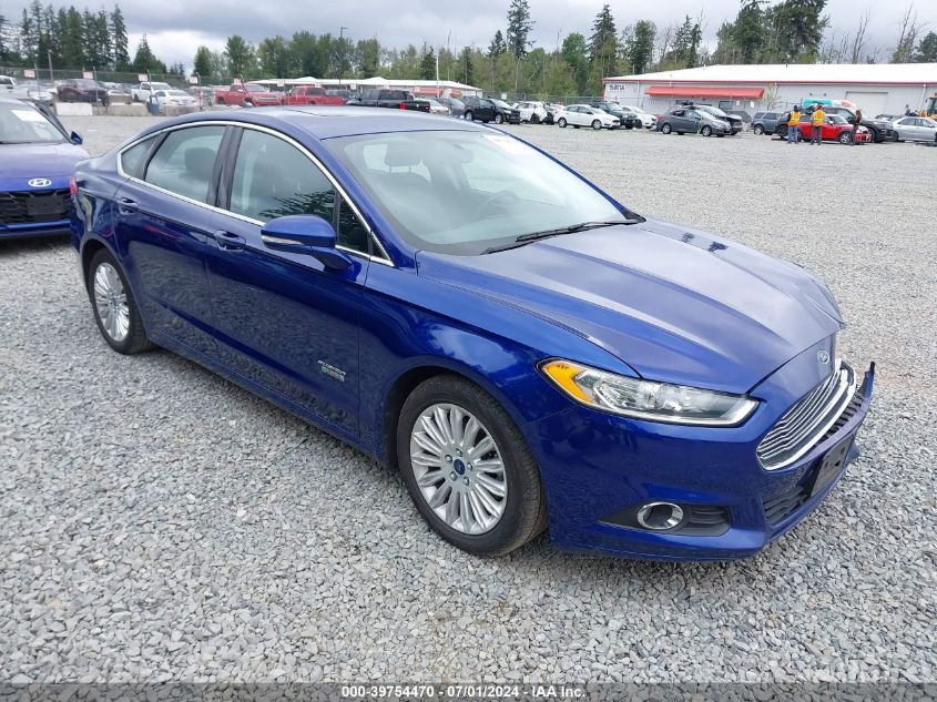 2016 FORD FUSION ENERGI SE LUXURY