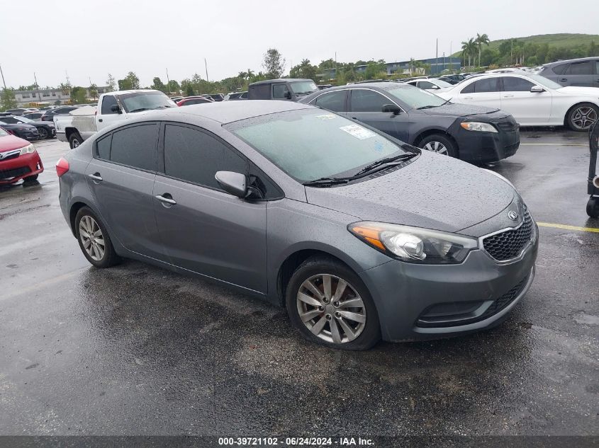 2016 KIA FORTE LX