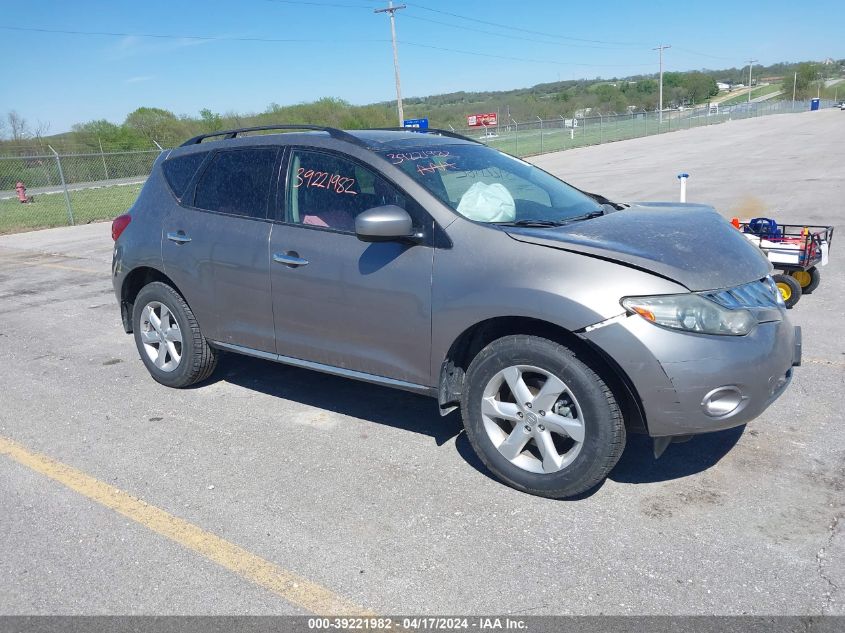 2010 NISSAN MURANO SL