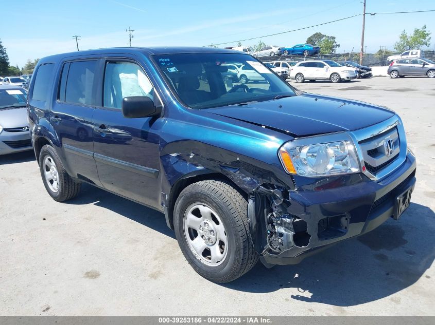 2011 HONDA PILOT LX