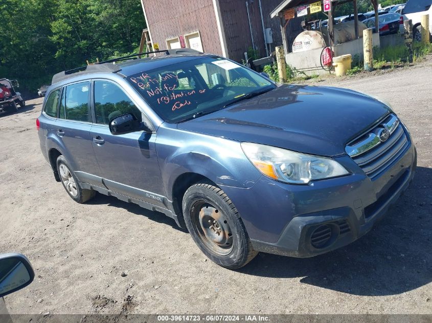 2013 SUBARU OUTBACK 2.5I