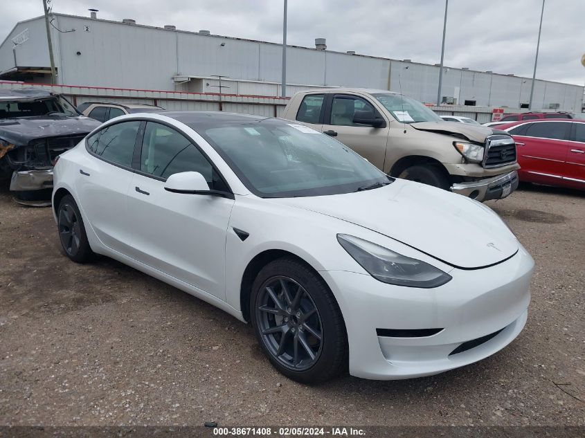 2023 TESLA MODEL 3 REAR-WHEEL DRIVE