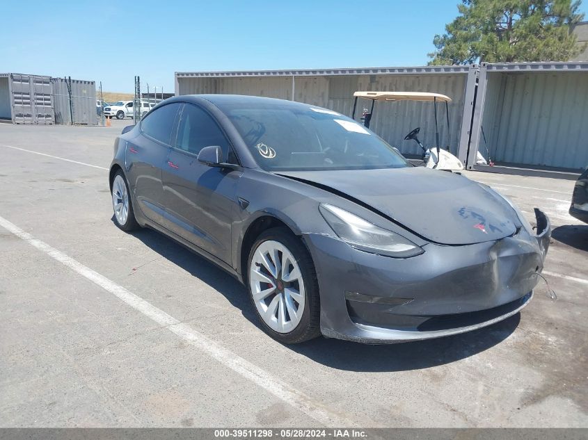 2021 TESLA MODEL 3 STANDARD RANGE PLUS REAR-WHEEL DRIVE